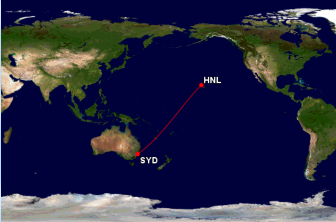 to Survive Sydney to Honolulu in Economy