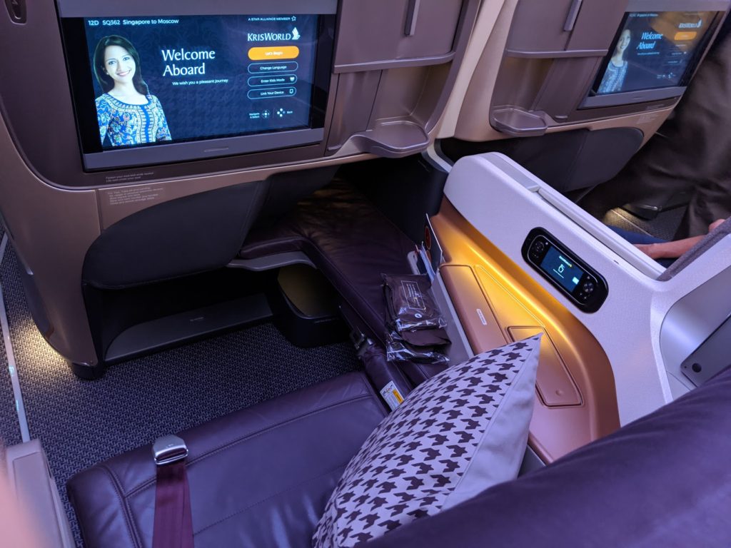 Singapore Airlines Business Class