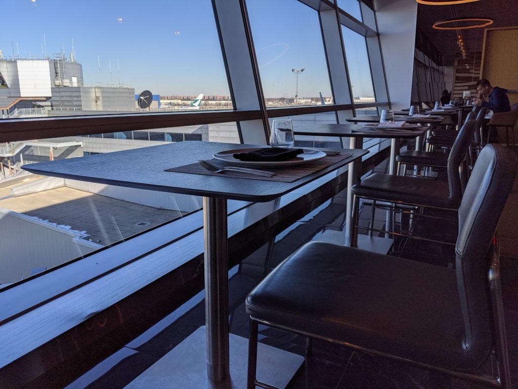 Flagship First Dining JFK Tables