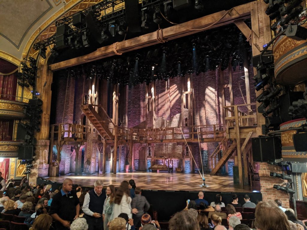 Hamilton New York Stage