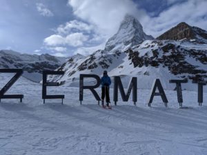 Zermatt is an easy train trip from Zurich Airport