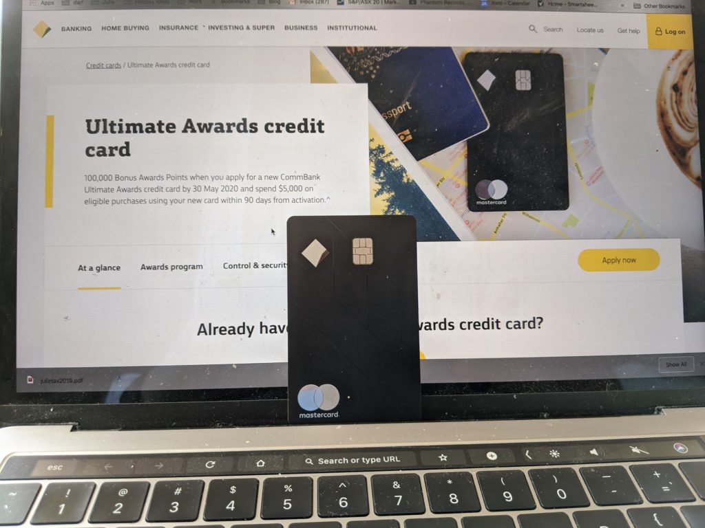 CommBank Ultimate Credit Card