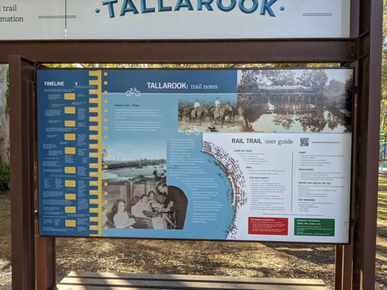 Tallarook rail trail
