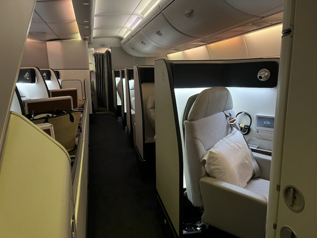 Qantas First Class Cabin A380