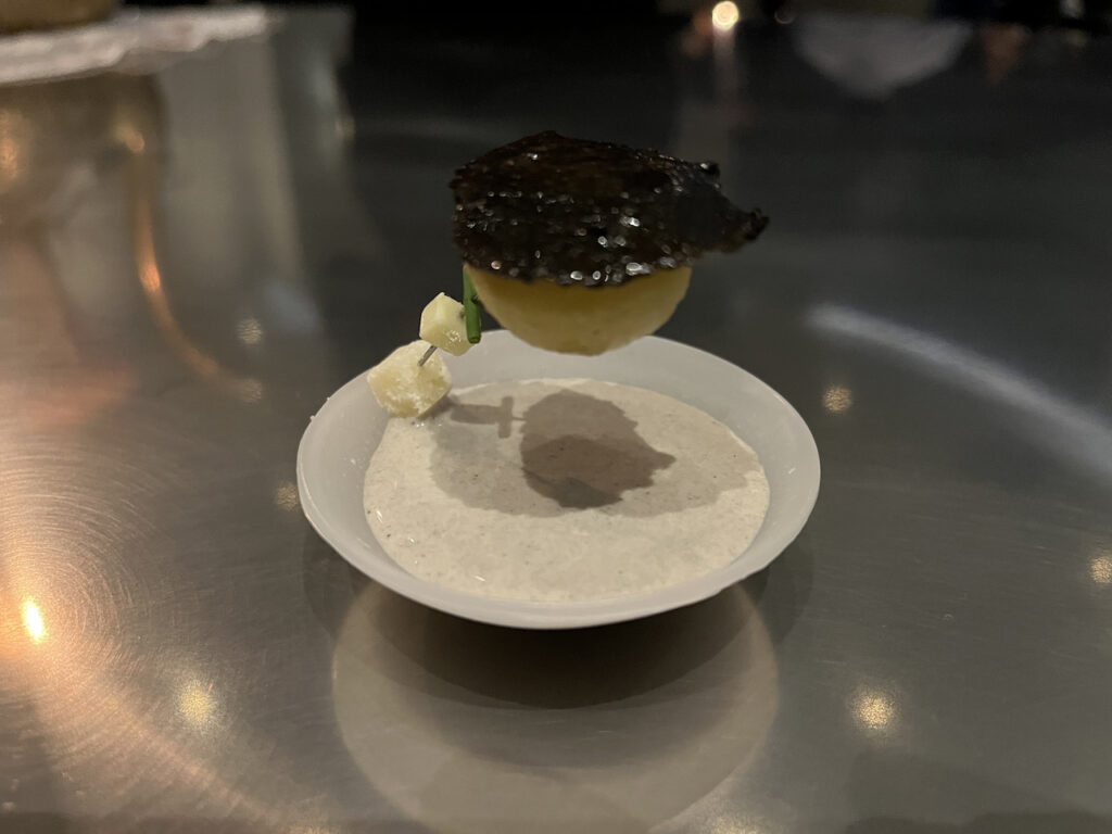 Alinea Chicago Review Hot Potato Cold Potato