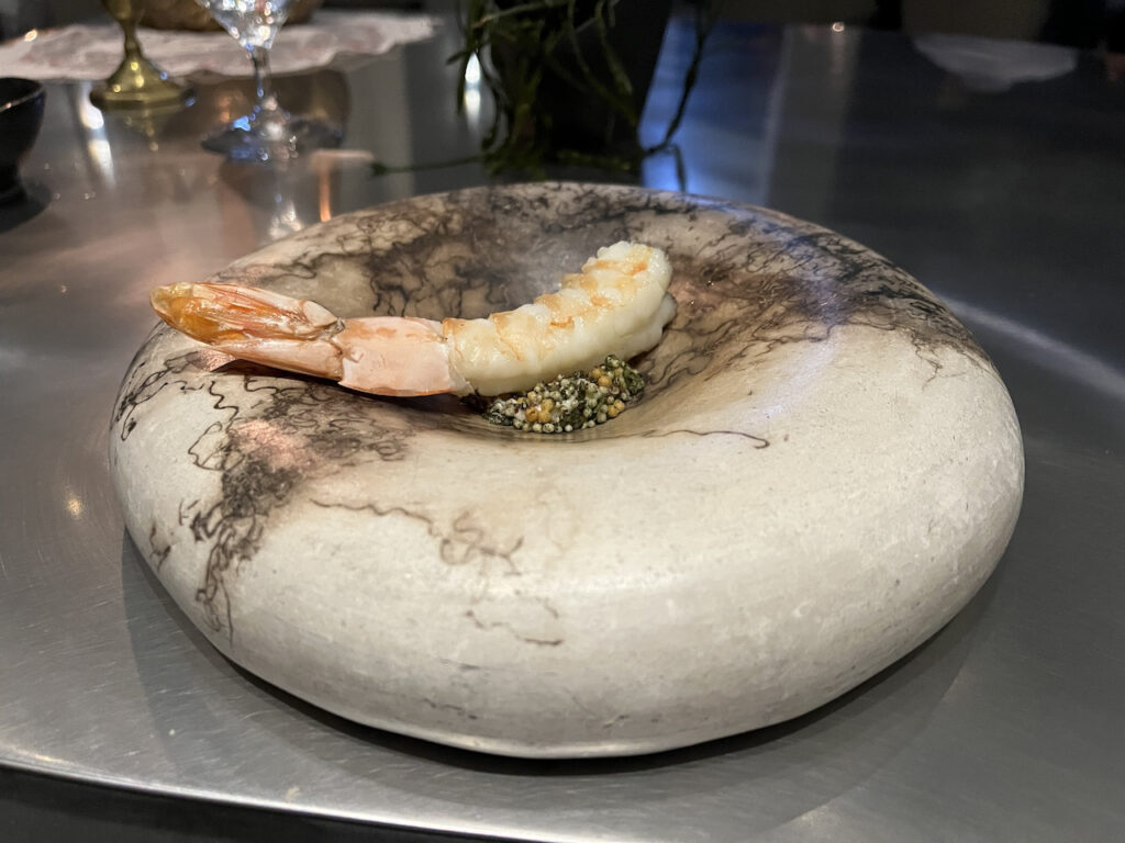 Alinea Chicago Review Prawn