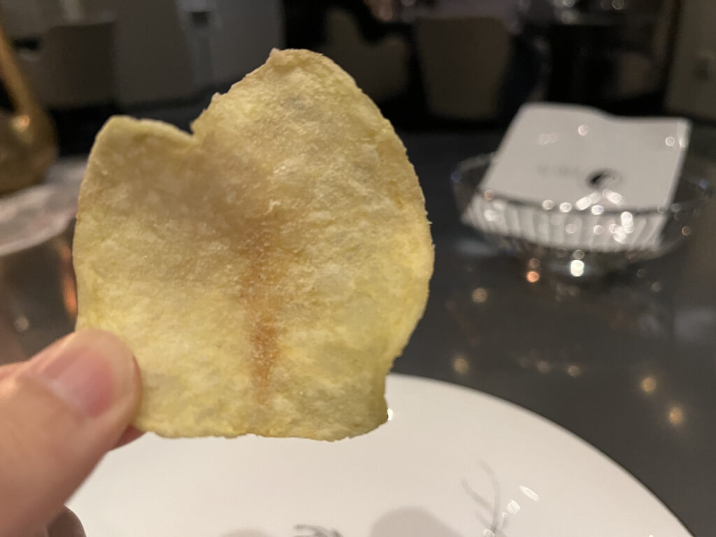 Alinea Chicago Review Smoked Crisps