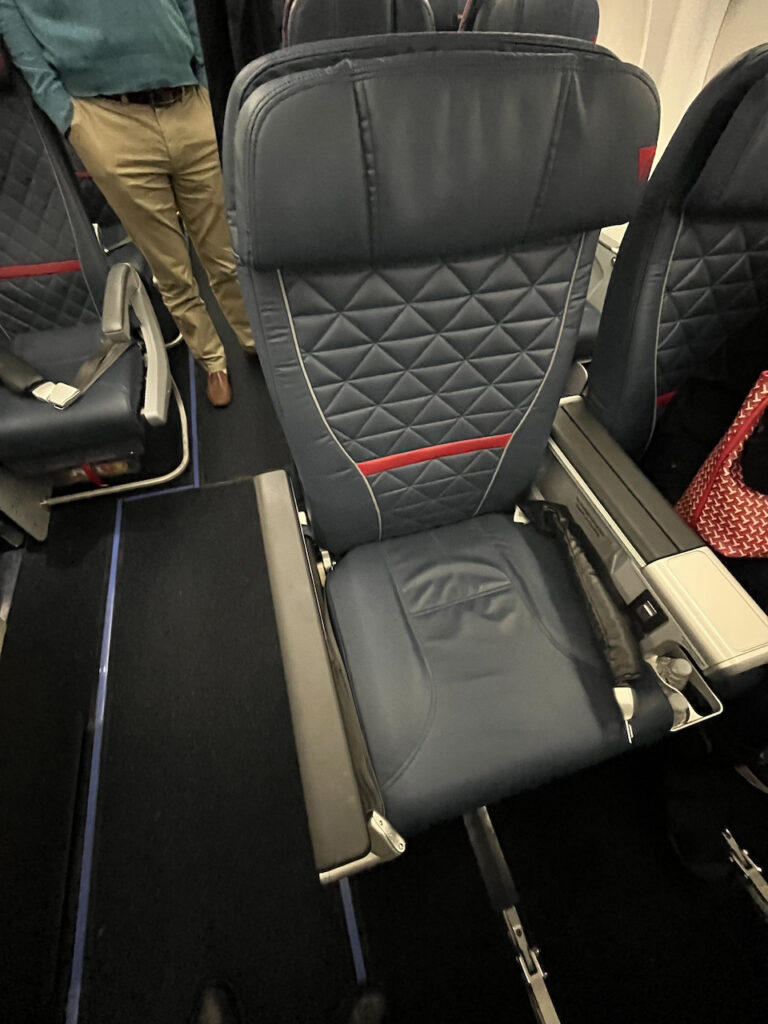 Delta A220 First Class Seat