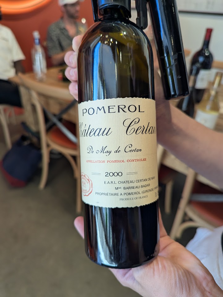 Pomerol Chateau Certan 2000