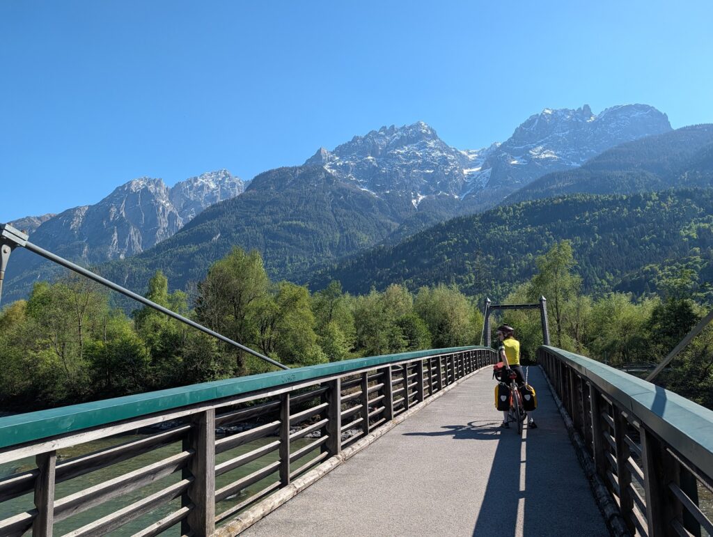 A bridge on the way to Lienz on Eurovleo 7