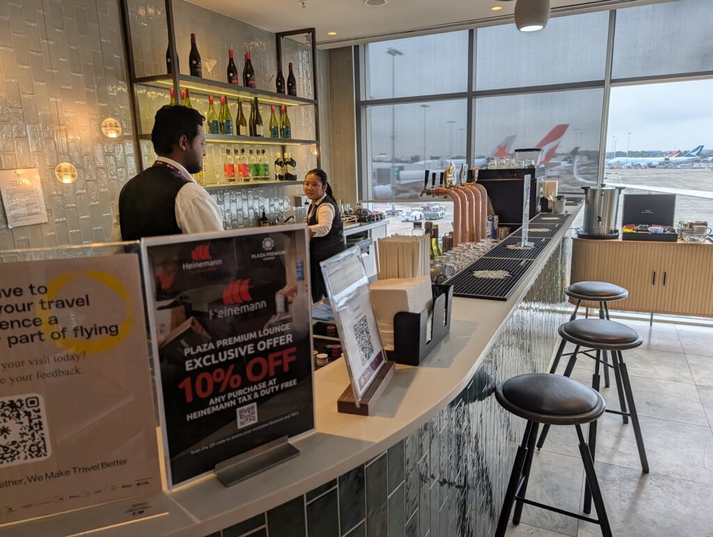 Plaza Premium Sydney Barisat Coffee