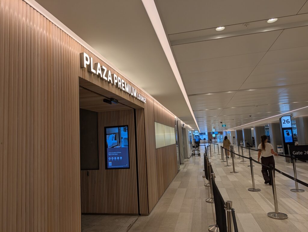 Plaza Premium Entrance