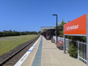 coffs harbour station platform