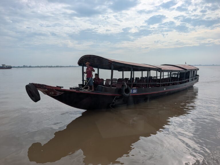 Riverboat on the Mekong Vietnam